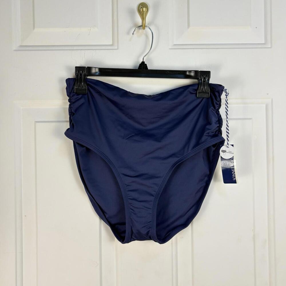 Sonnet Shores Swim Bottom Women’s Sz 10‎ Navy Blue Full Coverage Nwt Swim Beach - Picture 4 of 9